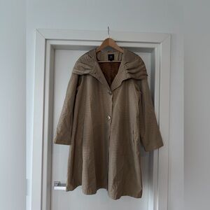 M collection Elegant Tan Women's Coat